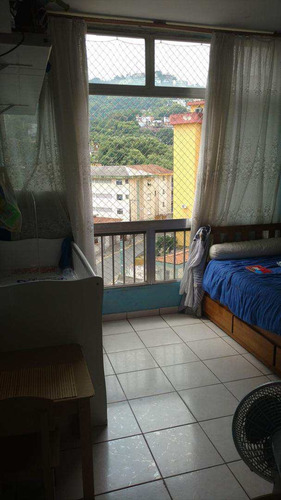Imagem 9 de 12 de Apartamento Com 1 Dorm, José Menino, Santos - R$ 220 Mil, Cod: 153 - V153