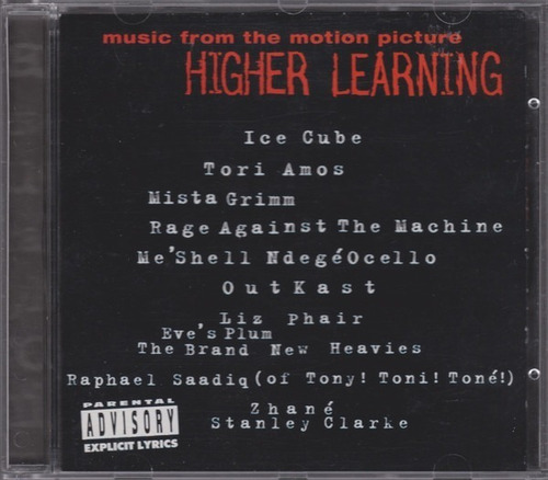 Cd Higher Learning Music From The Motion Ed Us 1995 Importad