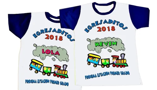 Remeras Egresaditos X 19 Egresados Jardin Infantes Maternal