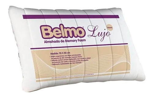 Almohada Belmo Lujo Memory Foam 70x50 Cm Cts