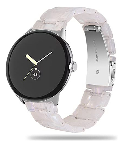 Correa De Resina Para Google Pixel Watch Compatible Con Mini