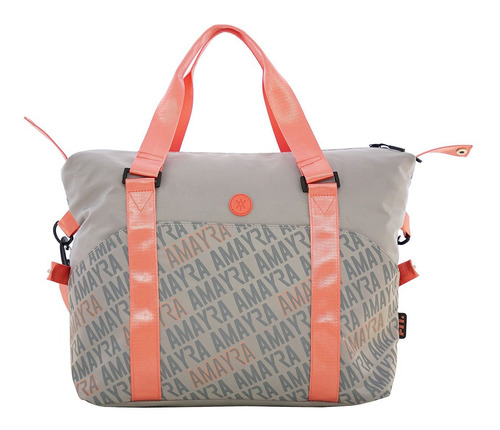Imagen 3 de 10 de Bolso Amayra Viaje Urbano Deportivo Grande Dama Mujer Mano