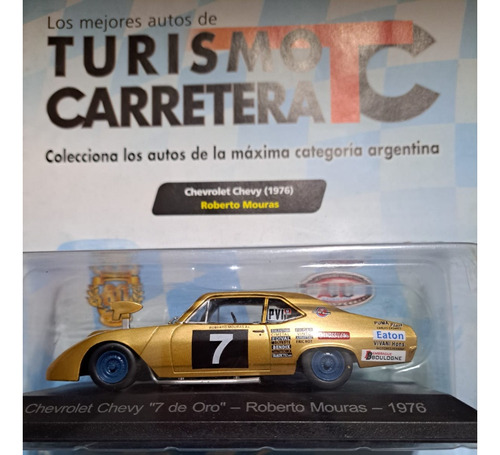 Auto Turismo Carretera Tc N° 55 Chevrolet Chevy 7 Oro Mouras