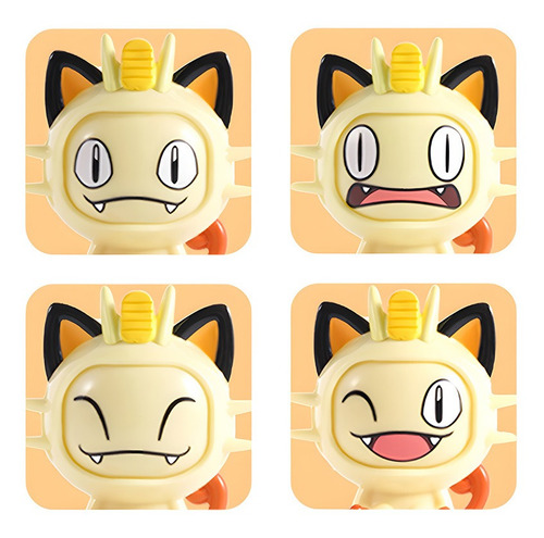 Pokémon Set De 6 Figuras Cambia Gestos + Pokebola (Usado)