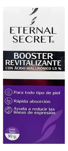 Booster Revitalizante Con Ácido Hialurónico Eternal