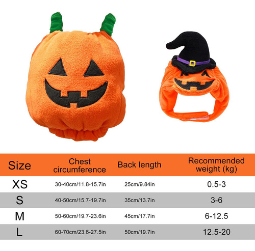 Disfraz De Calabaza Para Cachorro Disfraz De Calabaza Para P