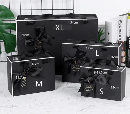 Caja De Embalaje Black S Drawer Box