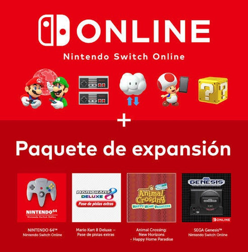 Imagen 3 de 6 de Nintendo Switch Online Expansión