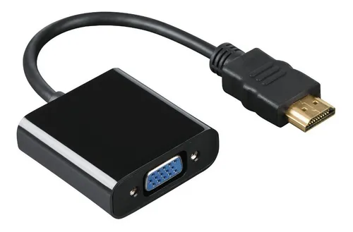 Cable Adaptador Hdmi A Vga Conversor Notebook Pc A Proyector