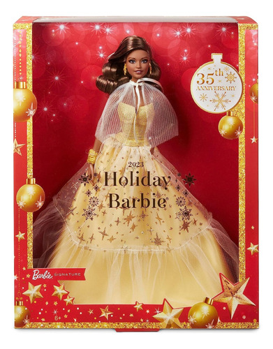Barbie Holiday Negra Natal Festiva Collector 2023