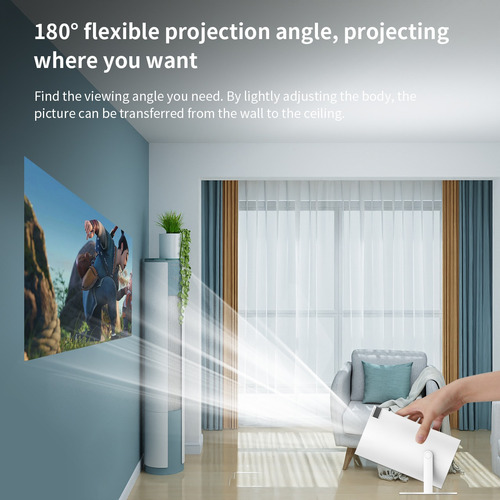 Proyector Wifi 6g Android11 1080p Hd 4k 8000 Lumens Portátil