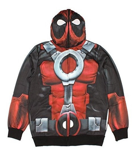 Marvel Comics Deadpool - Mr. Piscina Traje De La Sudadera.