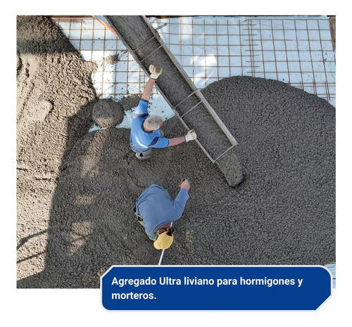 Perlitas De Telgopor Mastropor Aditivada Liviano X 100 Lts