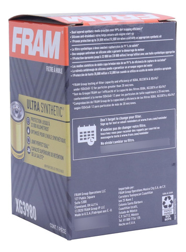 Filtro Aceite Para Lumina 3.4 1991 1992 1993 1994 1995 1996