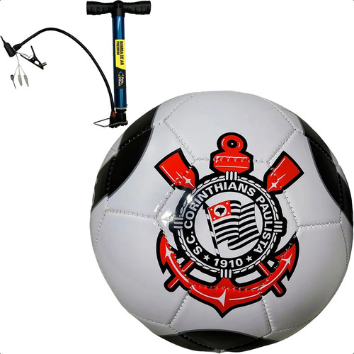 Kit Time Bola Futebol+bomba Corinthians Palmeiras São Paulo