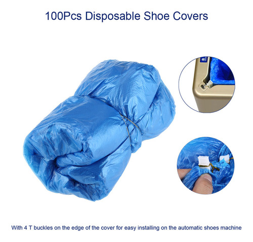 Tampas De Sapatos Descartáveis 100pcs Para Máquina Automátic