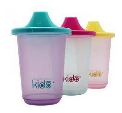 Vaso Set 3un Reutilizables Kido