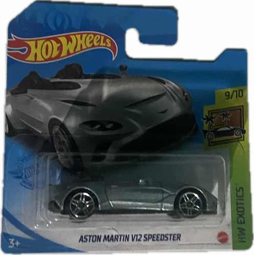 Hot Wheels Aston  Martin Vi2 Speedster Tarjeta Corta