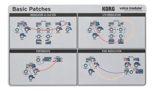 Korg Volca Modular Semi-modular Sintetizador Sequencer Envio