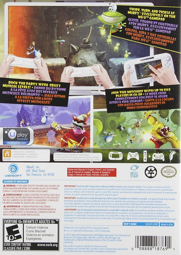 Rayman Legends Nintendo Wii U En Español (en D3 Gamers