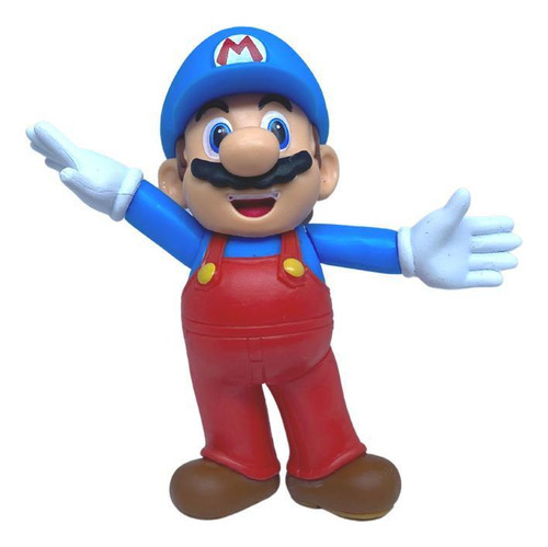 Super Mario - Boneco 2.5 Pol Colecionável - Mario Gélido