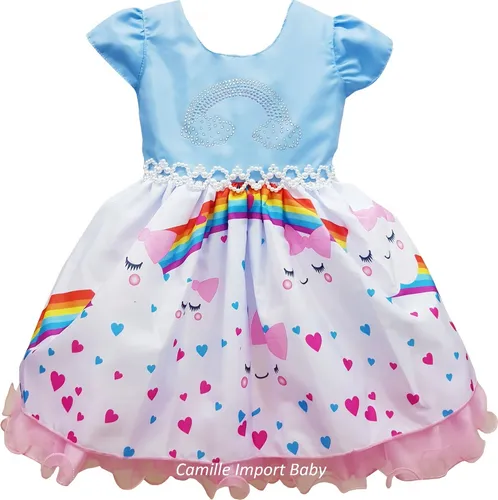 Vestido chuva de hotsell benção mercado livre