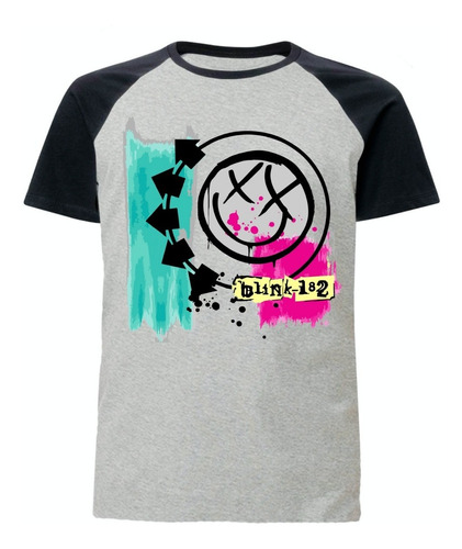 Remera Ranglan Gris - Blink 182 Pop Punk - Rock