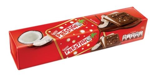 Biscoito Recheado Prestigio Nestle 140 Grs