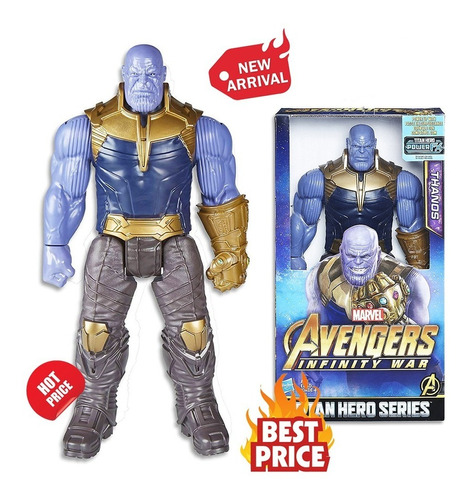 Muñeco Thanos Marvel Avengres Infinity War Hasbro 30 Cm