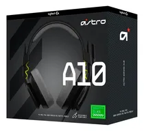 Comprar Audífono Gamer Logitech Astro A10 G2 Ps5\u002F Pc\u002F Xbox Black