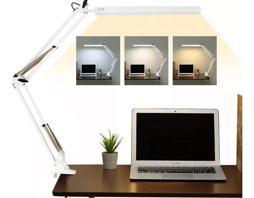 Lámpara De Escritorio Led Lámpara De Mesa Con Brazo