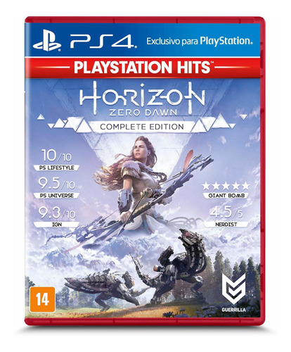 Horizon Zero Down Complete Edition Ps4 Mídia Física Lacrado