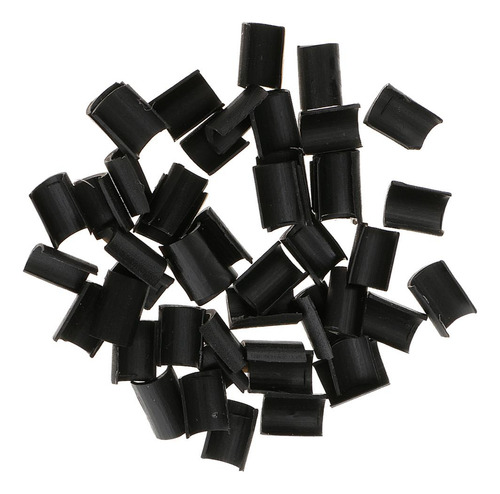3 X 100x Professional Flat Keratin Set Extensiones De Negro