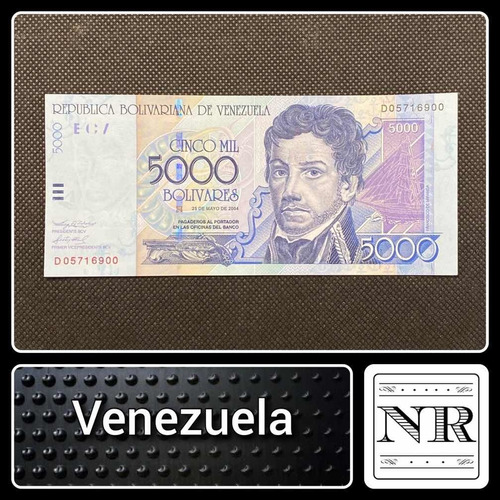 Venezuela - 5000 Bolivares - Año 2004 - P #84 C