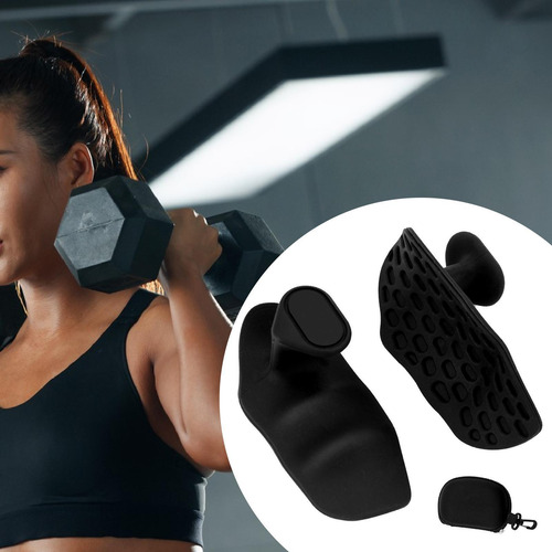 Guantes De Arrendamiento De Levantamiento De Pesas Negro