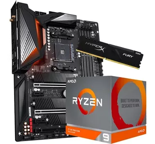 Actualizacion Combo Amd Ryzen 9 3900xt + 16gb 3200mhz + X570