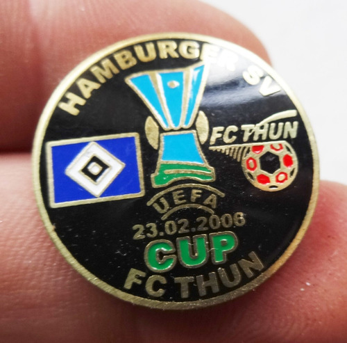 Pin Futbol Uefa Europa League Cup Hamburger Fc Thun Antiguo