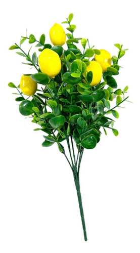 Rama De Artificial Ramo De Fruta Faux Realista Plant Flower