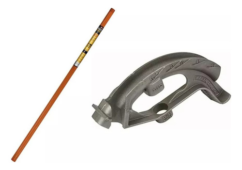 Mango Doblador De Tubo + Cabezal Doblador Deconducto Klein T