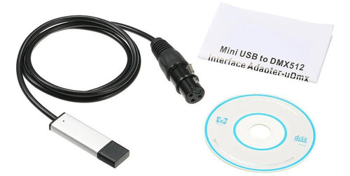 Usb Interface Adapter To Dmx512 De 3,48 Pies Controller