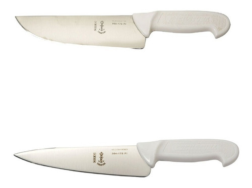 Set Cuchillo Eskilstuna 364 Hoja 17,5cm Y Carnicero 398 17.5