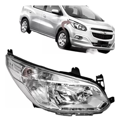 Optica Chevrolet Spin Fondo Cromado 2012 2013 2014 2015 Der-