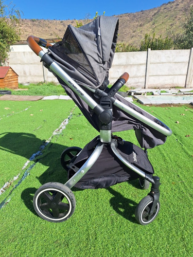 Coche Cuna Travel System Deluxe 360° Sx Gris (Usado)