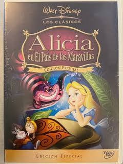 Alicia El País De Maravillas Películ Dvd Disney Clásicos Eg