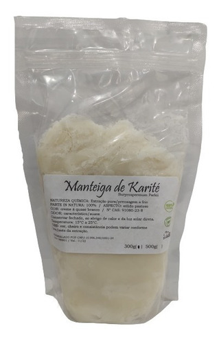 Manteiga Vegetal De Karité Pura 300g Kit Com 02