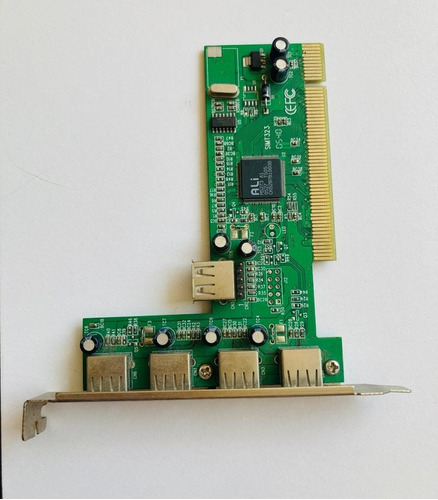 Imagen 2 de 4 de Tarjeta 4 Puertos Usb Ali M5273 A1