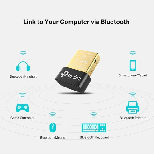 Adaptador Tp-link Nano Usb Bluetooth 4.0 Ub400