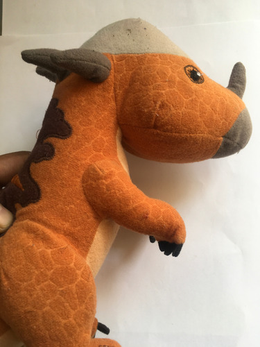 Jurassic World Peluche Pachycephalosaurus Mattel Original Café (Usado)