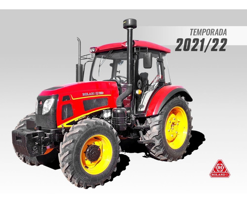 Imagen 1 de 17 de Tractor Agricola Con Cabina Roland H130 Turbo 4x4 