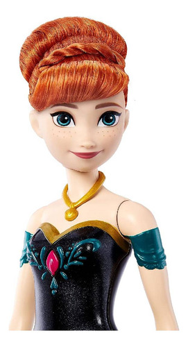 Disney Frozen Muñeca Anna Canciones Mágicas Español